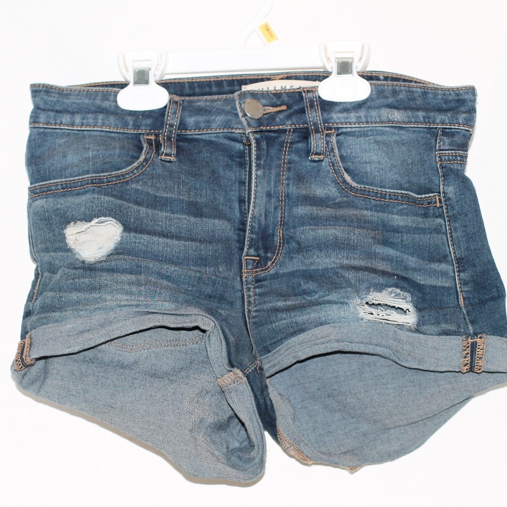 Super Stretchy Denim Shorts (Pacsun)